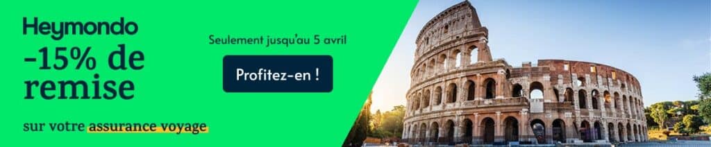 Bannière promotionnelle Heymondo