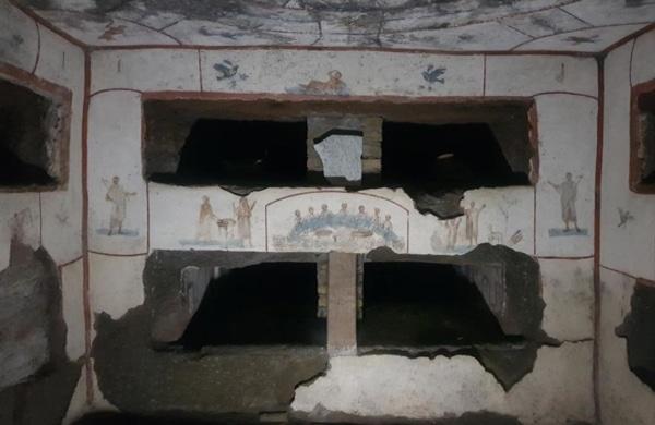 Catacombes de Saint Calixte à Rome