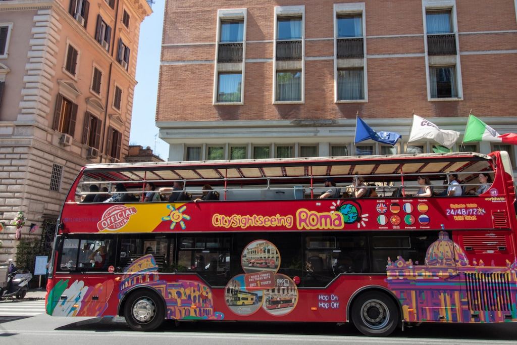 City Sightseeing Bus à Rome