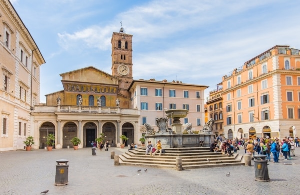 Eglise Sainte Marie dans le Trastevere à Rome