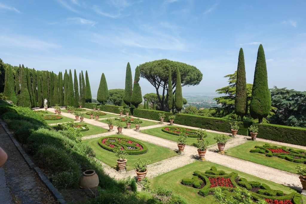 Jardins Barberini au palais des papes