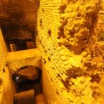 Souterrains situés sous la fontaine de Trevi à Rome