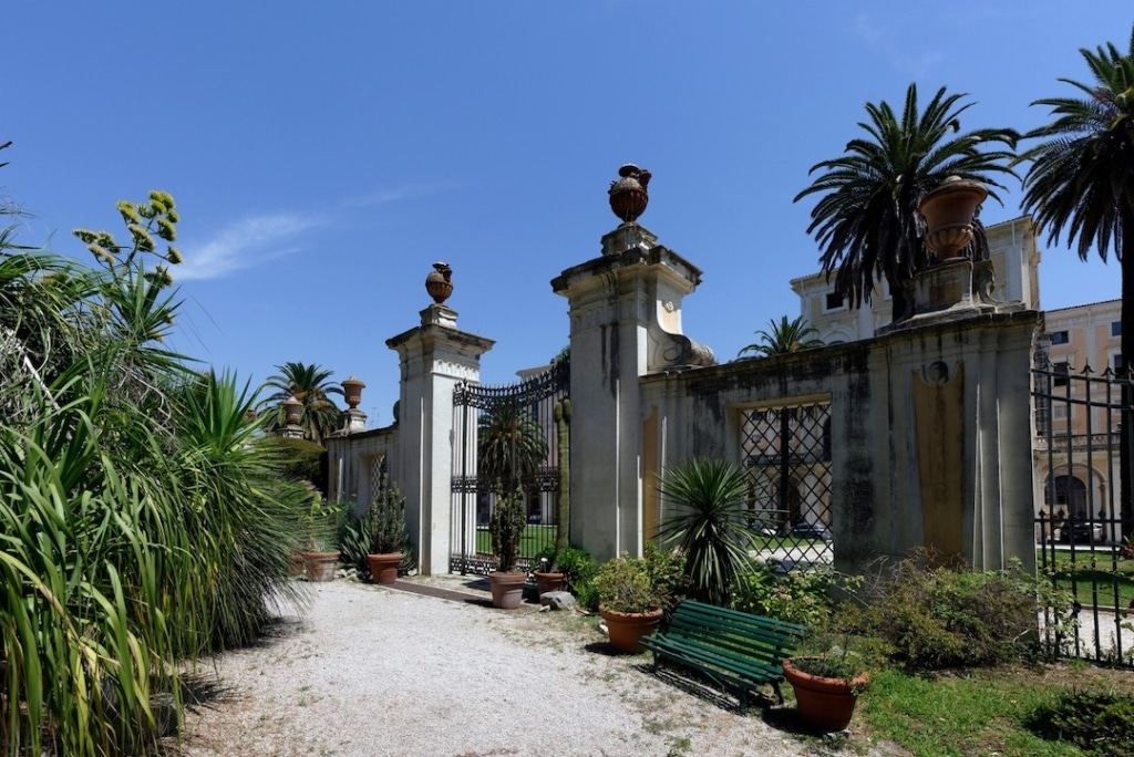 Jardin Botanique dans le Trastevere à Rome.