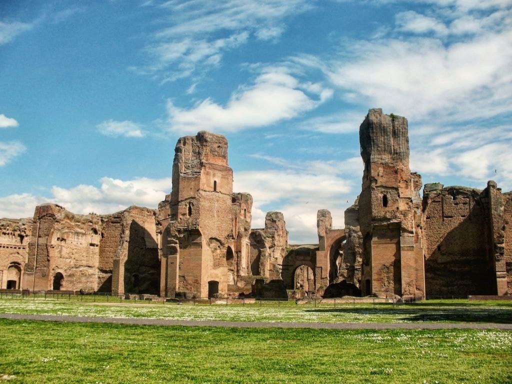 Les thermes de Caracalla à Rome