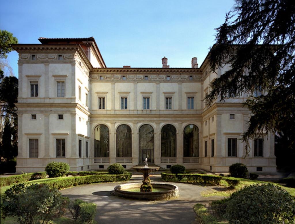 La Villa Farnesina dans le quartier Trastevere à Rome