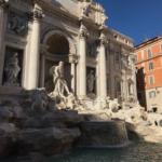 La Fontaine de Trevi à Rome