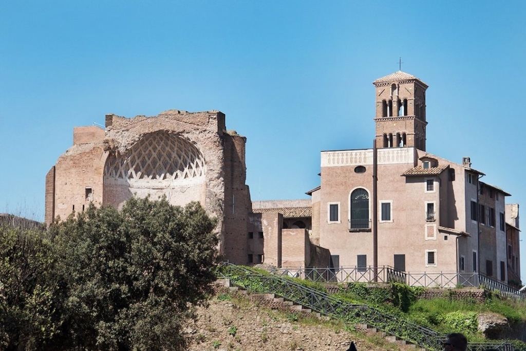 Domus Aurea à Rome, un palais impérial.