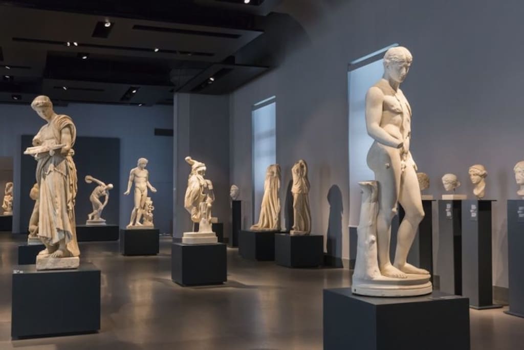 Quelques statues du Palazzo Massimo alle Terme.