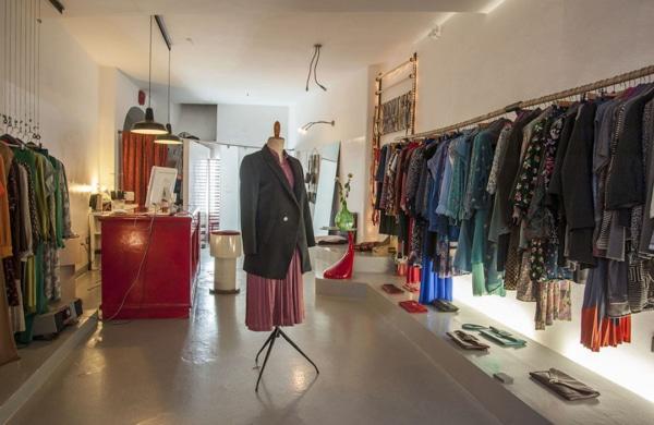 L'intérieur de la boutique Kokoro à Rome.