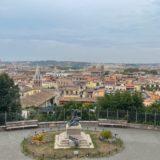Vue depuis le quartier Tridente à Rome