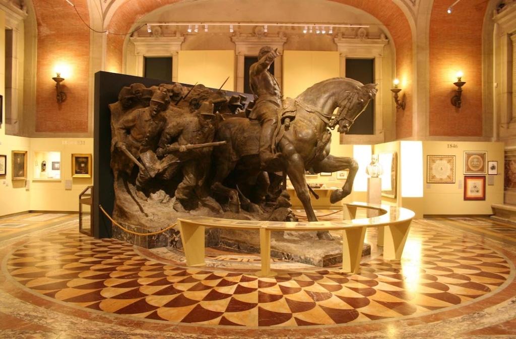 Intérieur du musée central del Risorgimento italien à Rome