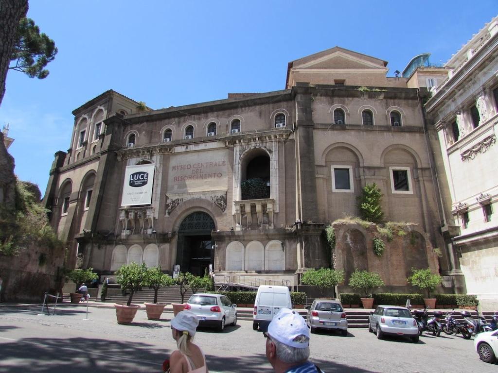 Extérieur du musée central du Risorgimento italien à Rome