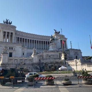 Piazza Venezia avec le monument à Victor Emmanuel II à Rome