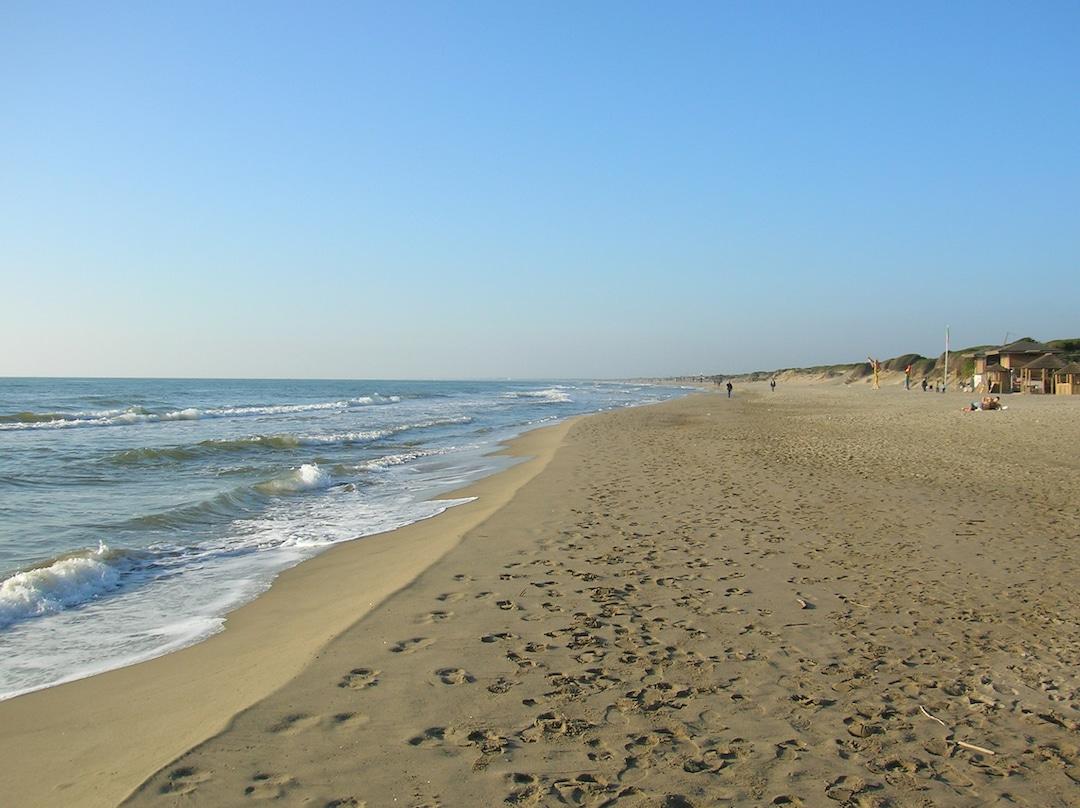 Plage proche de Rome