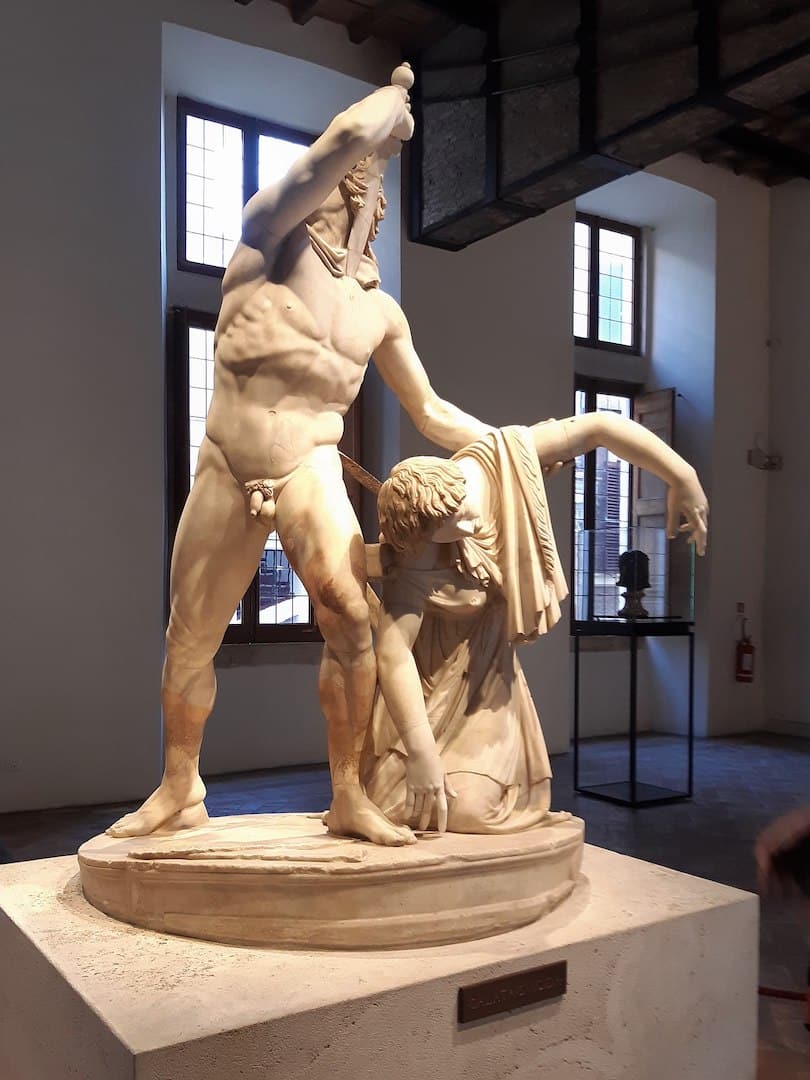Statue de Galate dans le Palazzo Altemps à Rome