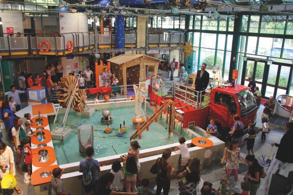 Vue aérienne du musée Bambini Explora à Rome