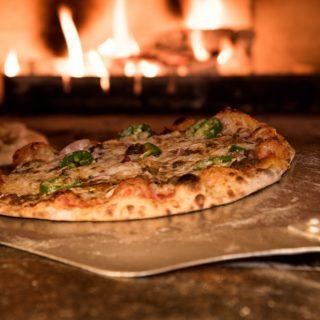 Pizza cuite au four