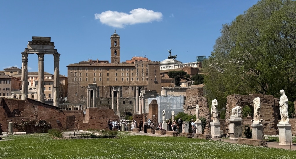 Visite du Mont Palatin de Rome