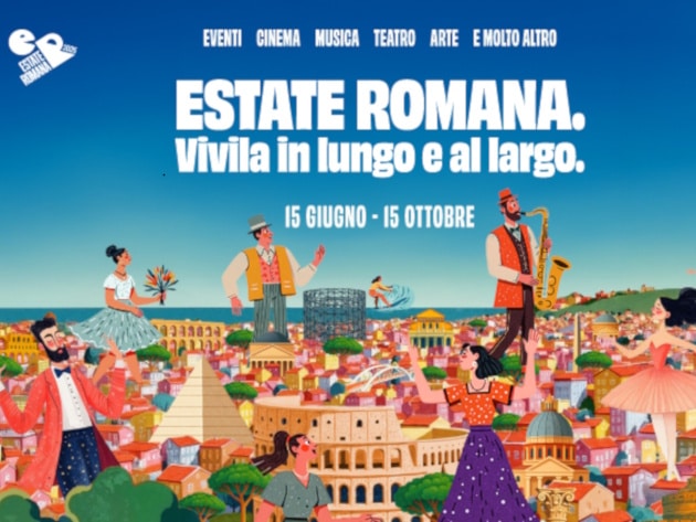Affiche de l'Estate Romana 2025